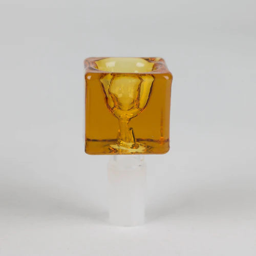 Cube Bowl - Amber