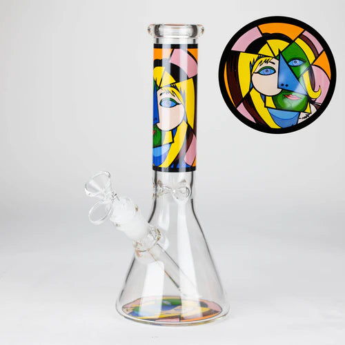 10" Abstract Beaker V2