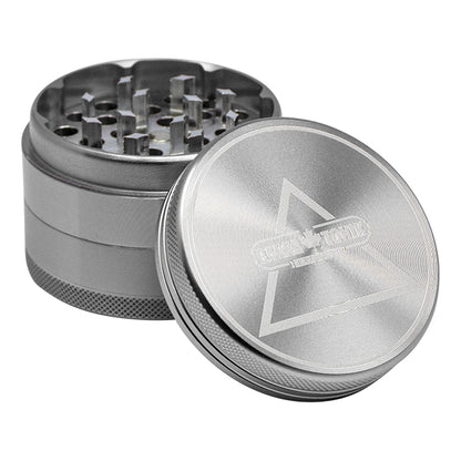 Canna Tonik Premium 55mm Grinder - Silver