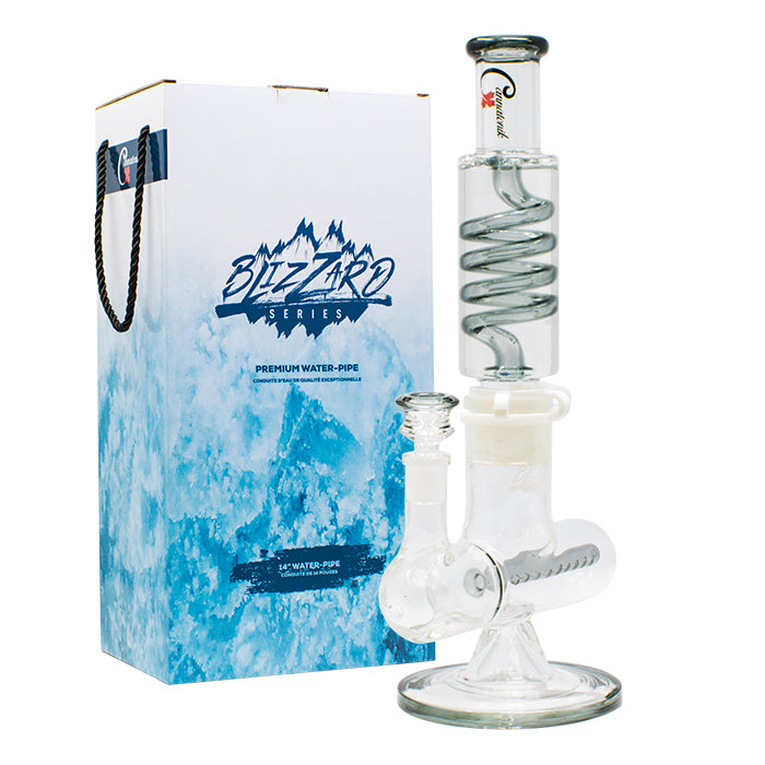 Nucleus "Blizzard Season Edition" Freezable Bong - Grey