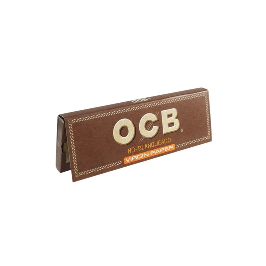 OCB Virgin Rolling Papers (Unbleached) - 1 1/4 Size