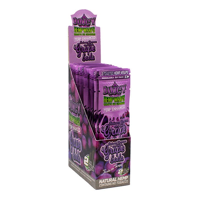 Juicy Hemp Wraps - Grape Soda