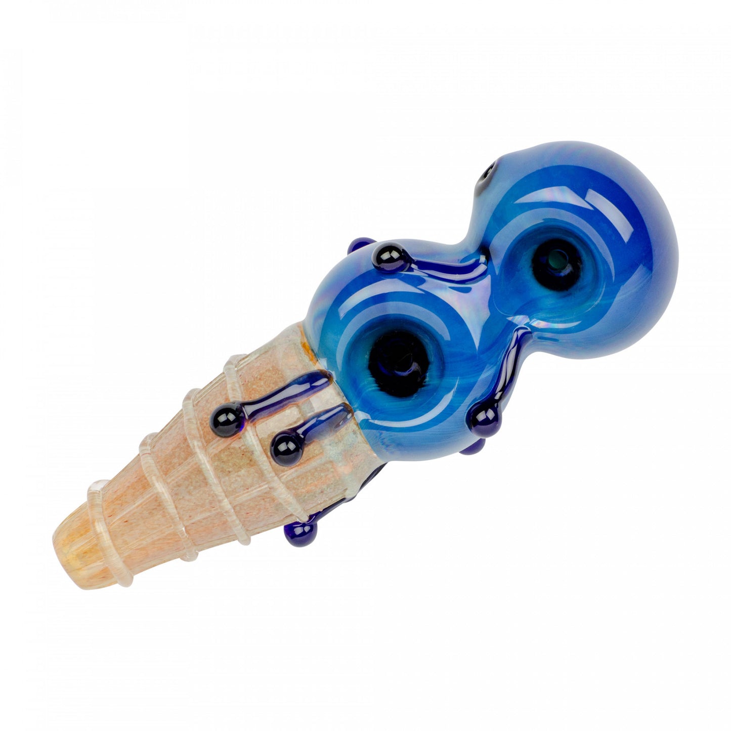 Red Eye Glass 2 Scoop Hand Pipe