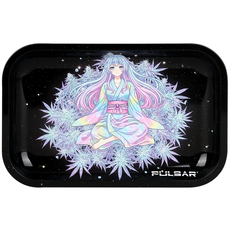 Pulsar Metal Rolling Tray - 11"x7 Anime Space Princess