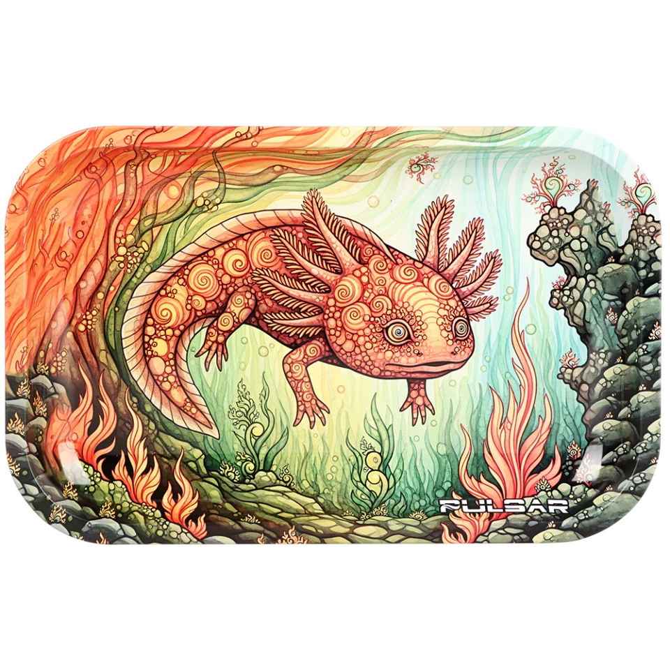Pulsar Metal Rolling Tray / 11"x7 Hellbender