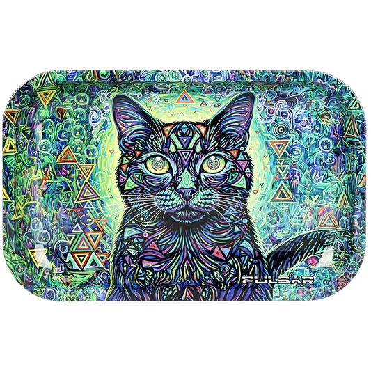 Pulsar Metal Rolling Tray - 11"x7 Cat-Atonic