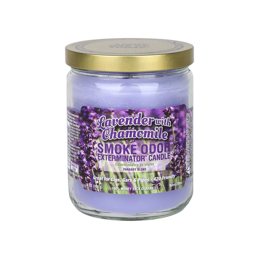 Smoke Odor Exterminator Candle 13oz Lavender & Chamomile