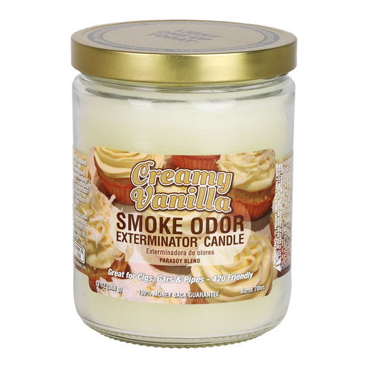 Smoke Odor Exterminator Candle 13oz Creamy Vanilla
