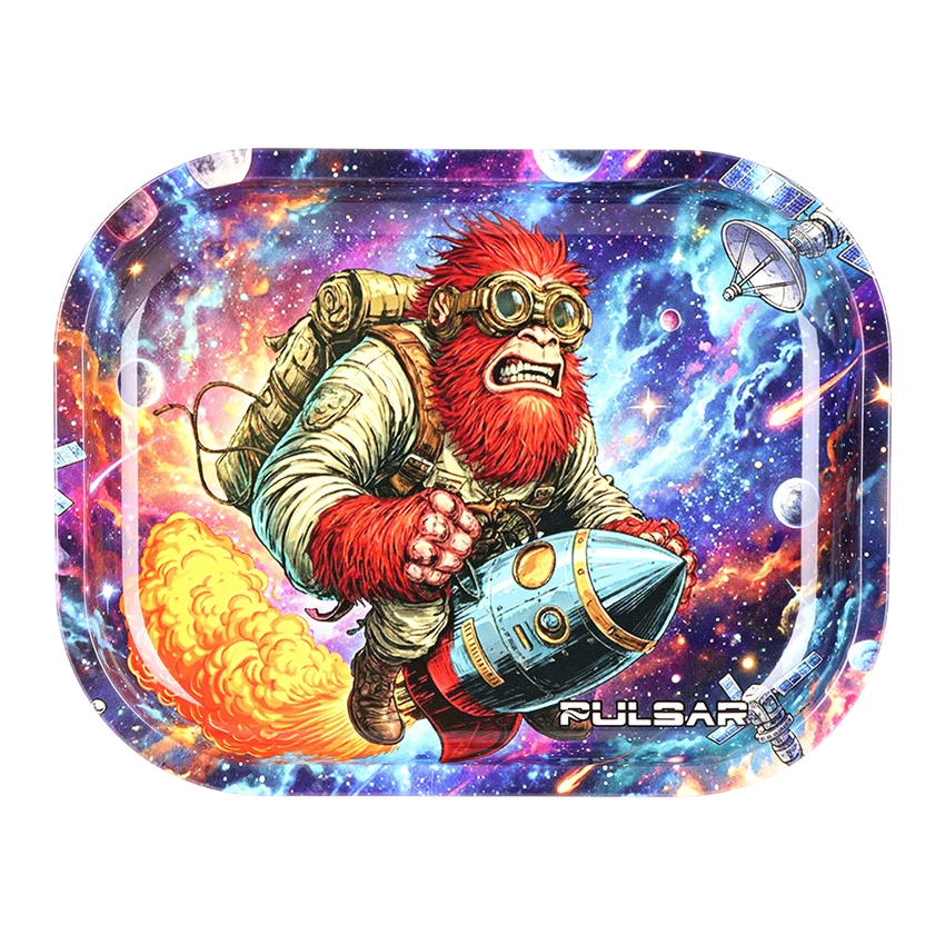 Pulsar Mini Metal Rolling Tray / 7"x5.5" Bigfoot Blast