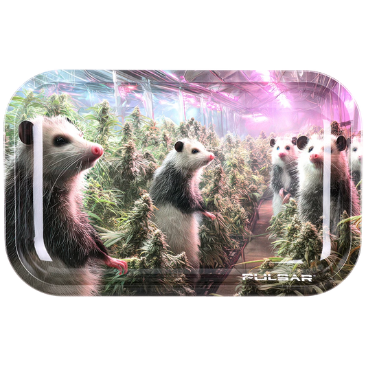 Pulsar Metal Rolling Tray - 11"x7 Greenhouse Opossums