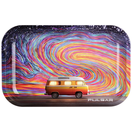 Pulsar Metal Rolling Tray - 11"x7 Camper Flow