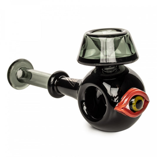 Red Eye Glass Illuminati Hand Pipe