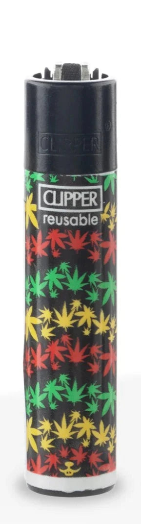 Clipper Lighters - Jamaican Pattern