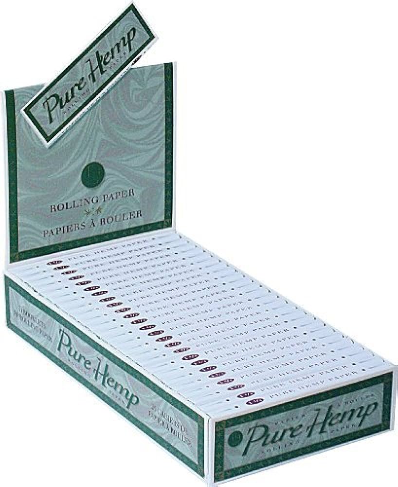 Pure Hemp Rolling Papers - 1 1/4 Size