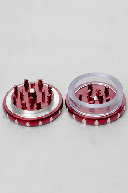 Genie 2 Piece Grinder - Red