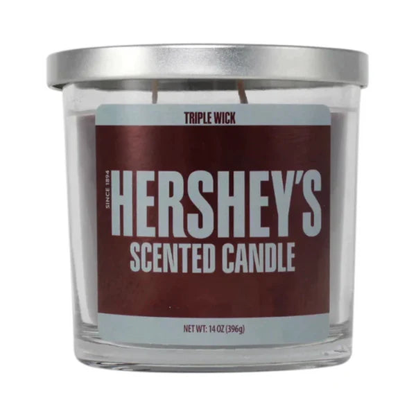 3 Wick Hershey Chocolate Candle