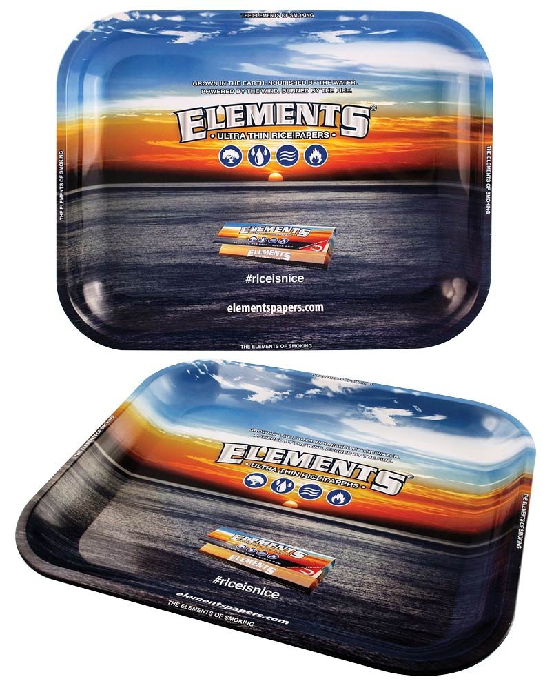 Elements Rolling Tray - Blue