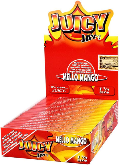 Juicy Jay's Flavored Papers 1 1/4 Size - Mello Mango