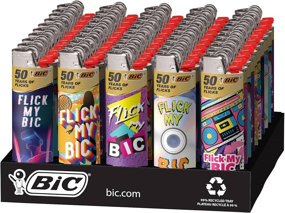 Bic Lighters - 50 Year Edition