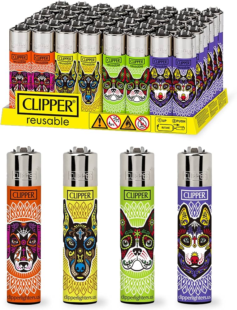 Clipper Lighters - Dog Print