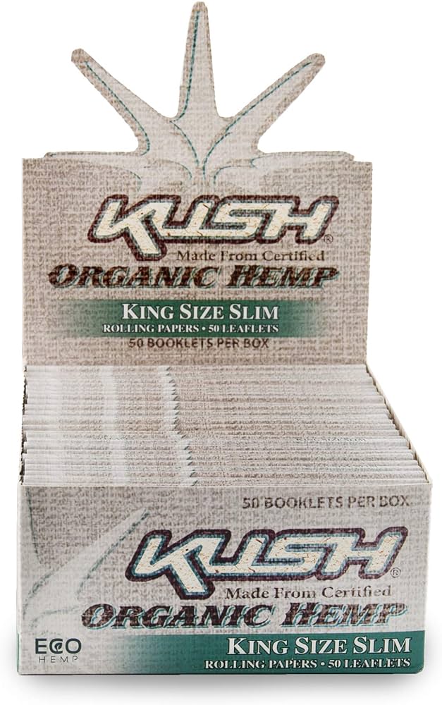 Kush Organic Hemp Papers - King Size