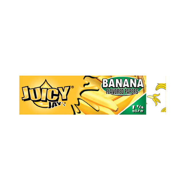 Juicy Jay's Flavored Papers 1 1/4 Size - Banana