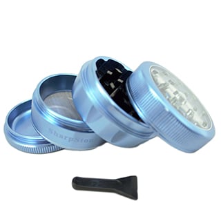 SharpStone Clear Top Grinder - Blue