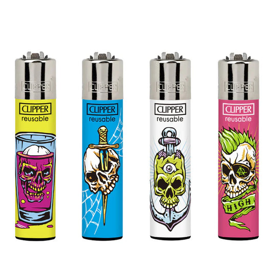 Clipper Lighters - Bone Portraits