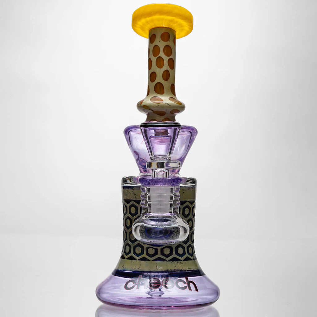 Cheech Purple Pattern Bubbler