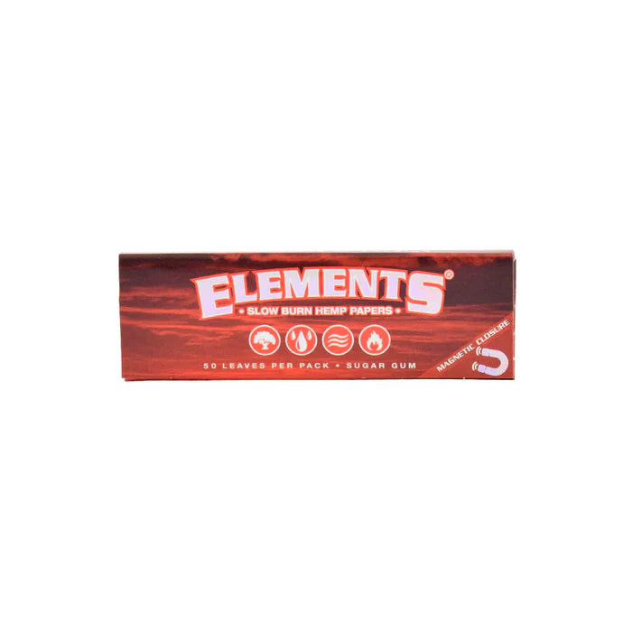 Elements Slow Burn Hemp Papers - Magnetic Closure 1 1/4 Size