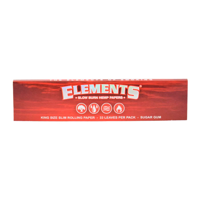 Elements Slow Burn Hemp Papers - King Size