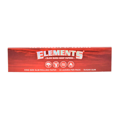 Elements Slow Burn Hemp Papers - King Size