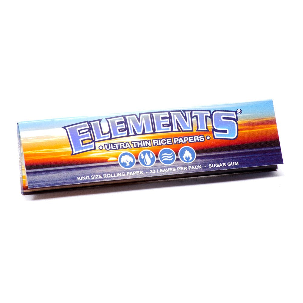 Elements Ultra Thin Rice Papers - King Size