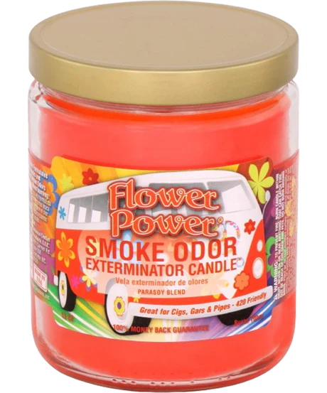 Smoke Odor Exterminating Candle - Flower Power