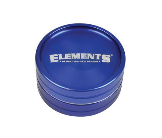 Elements 2 Piece Grinder - Blue