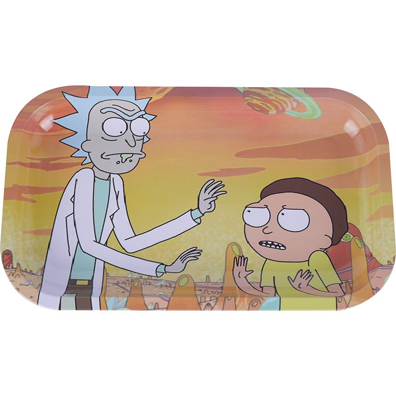 Rick and Morty Rolling Tray - Version 1