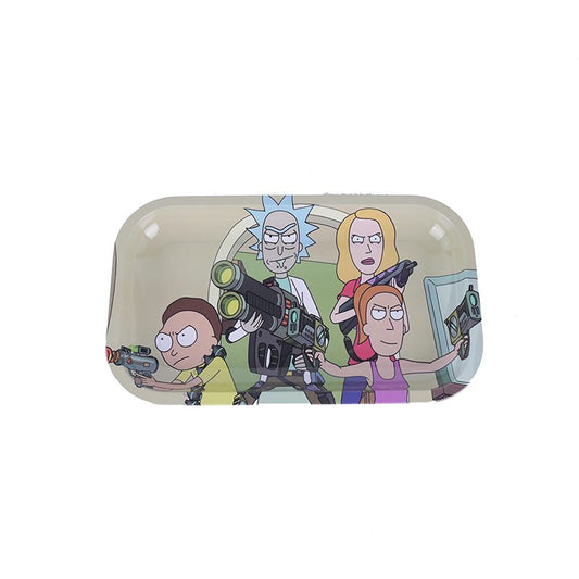 Rick and Morty Rolling Tray - Version 5