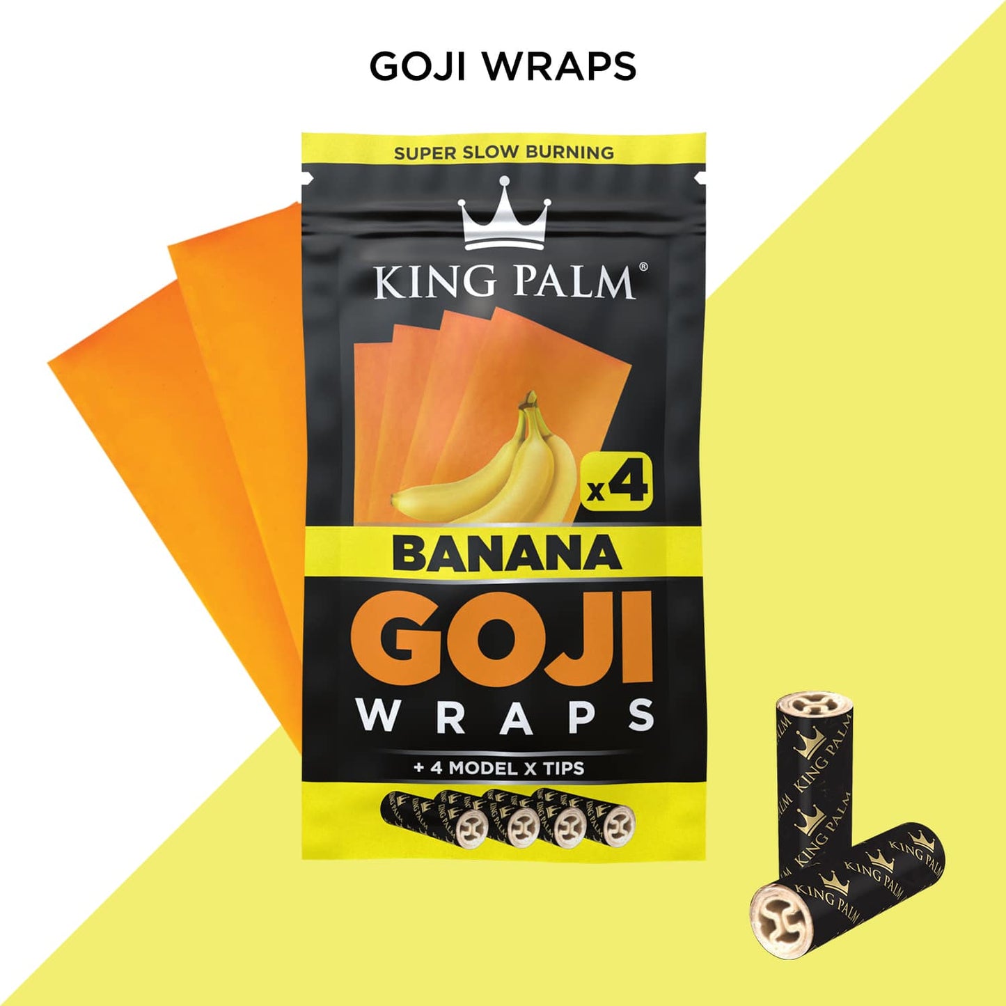 King Palm Banana Goji Wraps