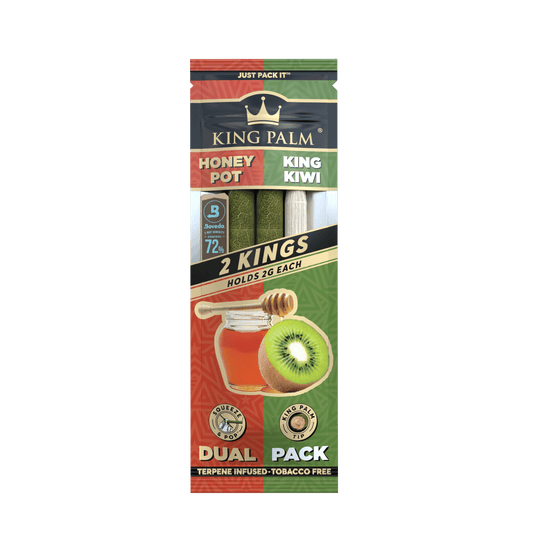 King Palm Dual Pack - Honey & Kiwi