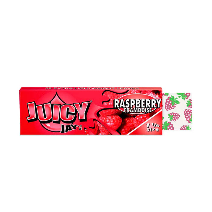 Juicy Jay's Flavored Papers 1 1/4 Size - Raspberry