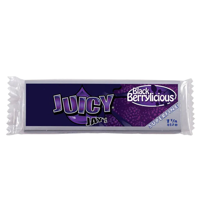 Juicy Jay's Superfine Flavored Papers - Black Berrylicious