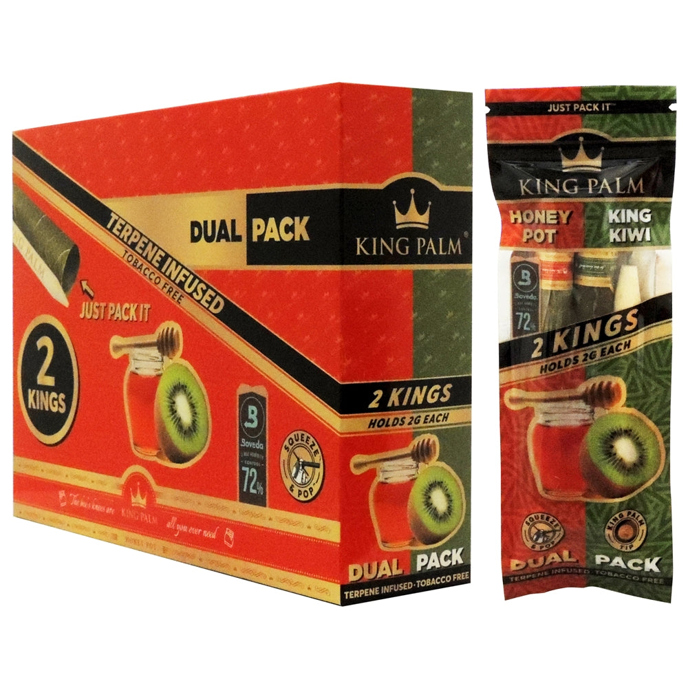 King Palm Dual Pack - Honey & Kiwi