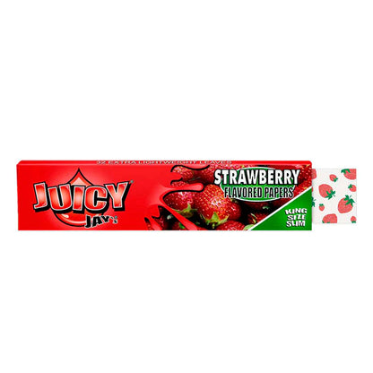 Juicy Jay's Flavored Papers King Size - Strawberry