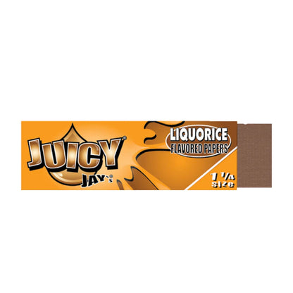 Juicy Jay's Flavored Papers 1 1/4 Size - Liquorice