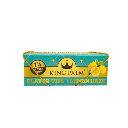 King Palm Papers with Flavor Tips 1 1/4 Size - Lemon Haze