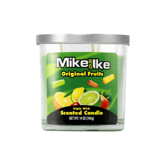 3 Wick Mike and Ike Original Fruits Candle