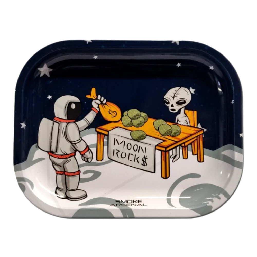 "Moon Rocks" Rolling Tray