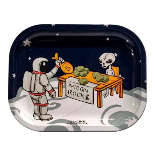 "Moon Rocks" Rolling Tray