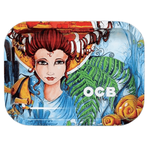 OCB "Limited Edition" Rolling Tray - Elf Girl (Medium)