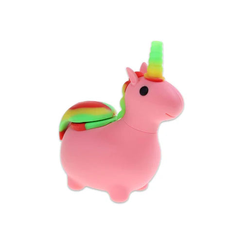 Silicone Unicorn Bong - Pink